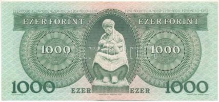 1983. november 10. 1000Ft "C 76198661" T:F szép papír Adamo F45
