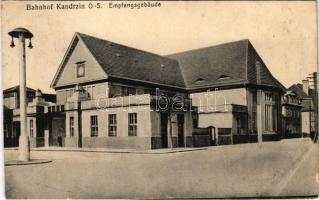 Kedzierzyn, Kandrzin-Pogorzelletz, Kandrzin (Kedzierzyn-Kozle); Bahnhof, Empfangsgebäude / railway station, reception building (EB)