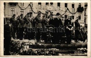 1940 Marosvásárhely, Targu Mures; bevonulás, Horthy, Purgly / entry of the Hungarian troops (fl)