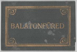 cca 1940 Balatonfüred képes leporello 10 db képpel