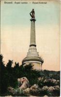 Brassó, Kronstadt, Brasov; Árpád szobor / Árpád-Denkmal / monument (EB)