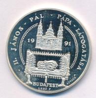 Bognár György (1944-) / Lebó Ferenc (1960-) 1991. "II. János Pál pápa látogatása - Budapest&quo...