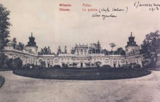 Warsaw, Warszawa; Pałac w Wilanowie / castle