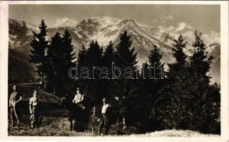 1942 Felsővisó, Viseu de Sus; Horthy Miklós csúcs (Nagy Pietrosz). Vitéz Szilvási Gergely mérnök felvétele / Varful Pietrosul Rodnei / mountain (EK)