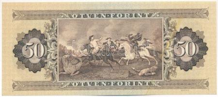 1983. 50Ft "D 034 072091" látványos nyomdai papírránccal T:XF Adamo F23