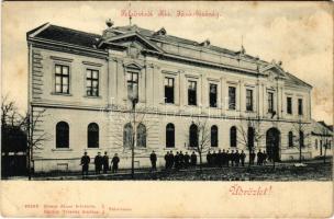 Felsővisó, Viseu de Sus; Kir. Járásbíróság. Gimes János felvétele, Bárány Tivadar kiadása / district court (fl)