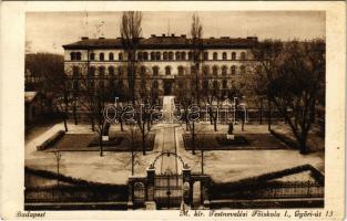 1933 Budapest XII. M. kir. Testnevelési Főiskola (régi Pedagogium), Győri út 13. (EK)