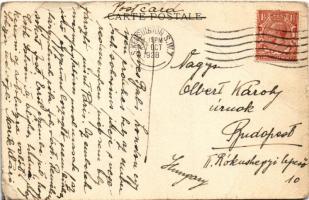 1928 Ballon Chevron Corde Englebert. Made in Belgium - Imp. Benard S.A. Liege / Belga autó gumiabron...