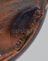 Badár Balázs kancsó. Jelzett, mázhibákkal, m: 15 cm
