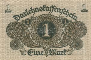 Német Birodalom / Weimari Köztársaság 1920. 1M (3x) egymás utáni sorszámokkal T:I