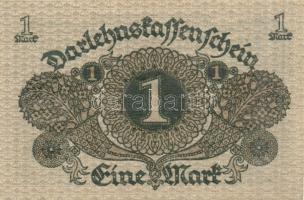 Német Birodalom / Weimari Köztársaság 1920. 1M (3x) egymás utáni sorszámokkal T:I