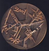 Németország 1994-2001. 1db Ag (999) + 2db Br emlékérem, mindegyik díszdobozban T:PP,1