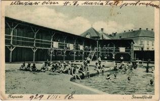 1929 Kapuvár, strandfürdő. Csala felvétele (EK)