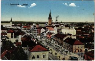 Szabadka, Subotica; Fő út, Kühne mezőgazdasági gépgyár rt. üzlete / main street, shop (EB)