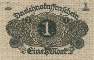 Német Birodalom / Weimari Köztársaság 1920. 1M (3x) T:I