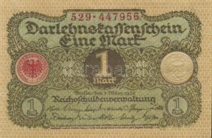 Német Birodalom / Weimari Köztársaság 1920. 1M (3x) T:I