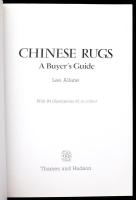 Lee Allane: Chinese rugs (Kínai szőnyegek). London, 1993, Thames and Hudson, papírkötés, angol nyelv...