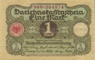 Német Birodalom / Weimari Köztársaság 1920. 1M (4x) T:I,I-