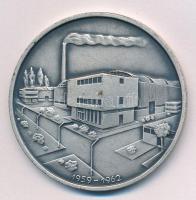 1962. "20 éves a Székesfehérvári Könnyűfémmű" kétoldalas ezüstpatinázott bronz emlékérem (...