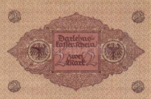 Német Birodalom / Weimari Köztársaság 1920. 2M (4x) piros nyomatos variáns T:I,I-