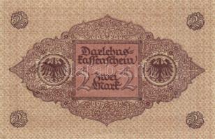 Német Birodalom / Weimari Köztársaság 1920. 2M (4x) piros nyomatos variáns T:I,I-