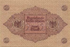 Német Birodalom / Weimari Köztársaság 1920. 2M (4x) piros nyomatos variáns T:I,I-