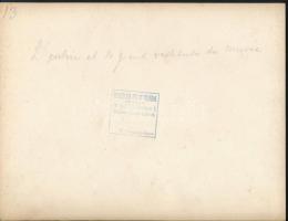 cca 1935 Budapest, Vajdahunyad vár, belső tér, Magyar Film Iroda, Czvek Gyula vintage felvétele, fra...