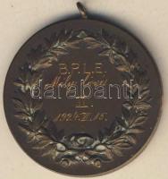 1924. "B.P.L.E. - Mélylövés" Br díjérem T:2 + DN "Csepel Vas- és Fémművek törzsgárda ...