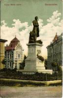 1907 Rimaszombat, Rimavská Sobota; Tompa Mihály szobor. Ifj. Rábely Miklós kiadása / monument (EK)