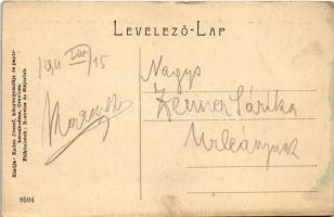 Anina, Stájerlakanina, Steierdorf; Breuner iskola. Kaden József kiadása / Schule / school (ázott sar...