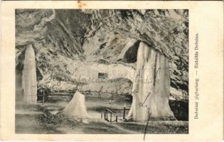 1900 Dobsina, Dobschau; Jégbarlang bel / ice cave interior (fl)