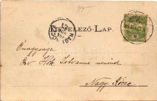 1904 Losonc, Lucenec; Prónay kastély. Redlinger kiadása / castle (fl)