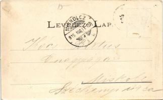 1905 Dobsina, Dobschau; jégbarlang belső. Fejér E. kiadása / ice cave interior (Rb)