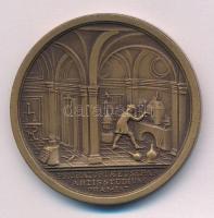 ~1970. "Nehézipari Műszaki Egyetem - Kohómérnöki Kar" bronz emlékérem (45,5mm) T:AU kis ph