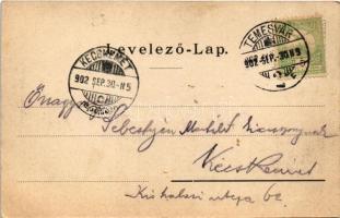 1902 Temesvár, Timisoara; Gyárvárosi új római katolikus templom. Káldor Zs. és Társa kiadása / new c...