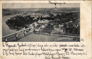 1899 (Vorläufer) Zalishchyky, Zaleszczyki; bridge (fl)