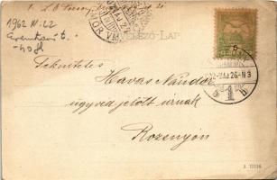 1902 Pozsony, Pressburg, Bratislava; Koronázásidomb tér, Mária Terézia szobor. Duschinsky G. kiadása...