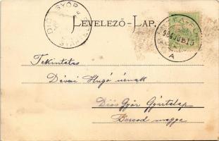 1904 Bártfafürdő, Bardejovské Kúpele, Bardiov, Bardejov; Erzsébet királyné (Sissi) szobor. Eschwig E...