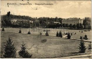 1913 Szliács, Sliac; Hungária sétány / Hungaria-Promenade / promenade (fl)