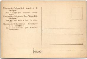 Ózd, Rimamurány-Salgótarjáni vasmű r.t. vas- és acélgyára, belső, hengermű, triohengersor