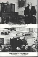 cca 1979 előtt készült ,,Törvénytelen törvény" című bolgár film jelenetei és szereplői, 10 db v...