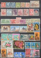 Érdekes vegyes külföldi tétel, 10 vastag fekete lapos A/4 berakóban