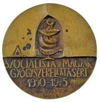 Ligeti Erika (1934-2004) 1975. "A Szocialista Magyar Gyógyszerellátásért 1950-1975" kétold...