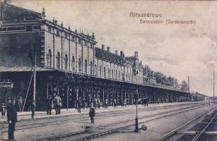 Alexandrów railway station