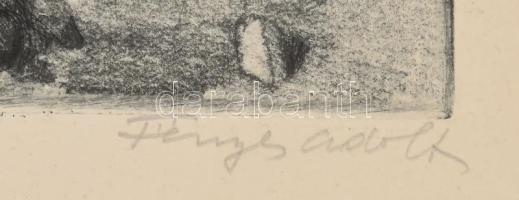 Fényes Adolf (1867-1945), Zádor István (1882-1963): Mesetáj. Rézkarc, papír, jelzett (Fényes Adolf é...