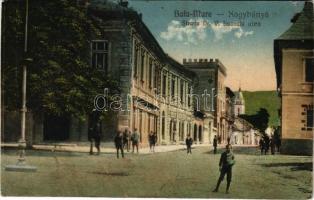 Nagybánya, Baia Mare; Strada Dr. V. Lucaciu / utca / street (r)