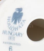 Hollóházi Boldogasszony. Jelzett, kézzel festett, hibátlan, m: 10 cm