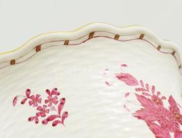 Herendi Apponyi mintás kaspó Kézzel festett, jelzett, hibátlan d: 16 cm m: 11 cm