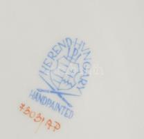 Herendi Apponyi mintás kaspó Kézzel festett, jelzett, hibátlan d: 16 cm m: 11 cm