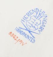 2 db Herendi Apponyi mintás tálka Kézzel festett, jelzett, hibátlan 15, 10 cm